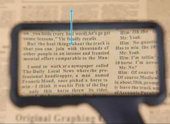 

Large Square Green Glass Lens Handheld Magnifying Glass with LED Light Reading Newspaper Magnifier Magnification