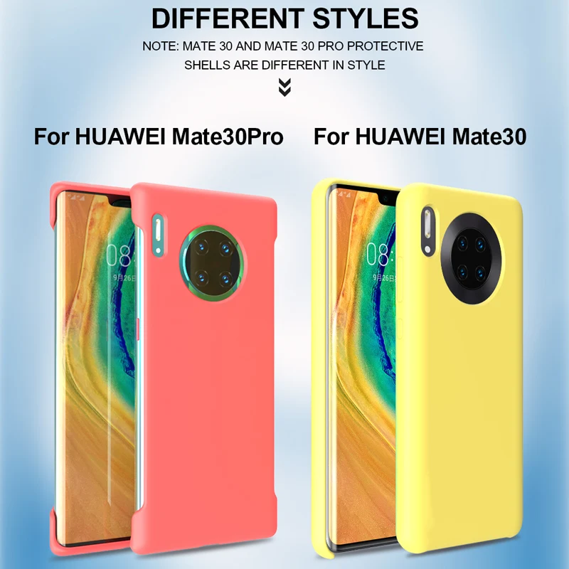 Для huawei mate 30 Pro Чехол Высокое качество жидкий силиконовый мягкий защитный чехол для huawei mate 30 Lite чехол для телефона Fundas
