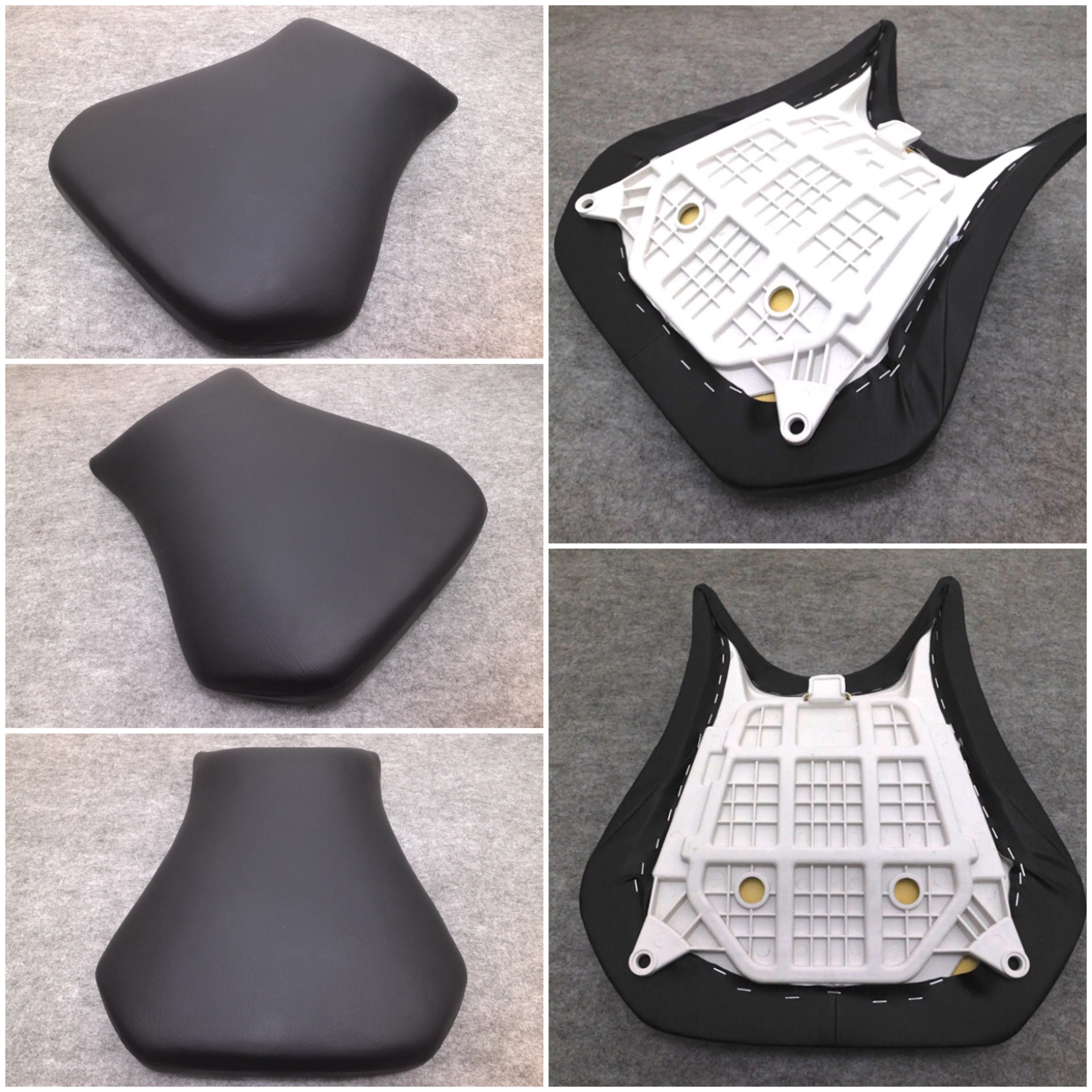 Передняя подушка для пассажирского сиденья мотоцикла Yamaha YZF R1 2000 2001 00 01 Кожаная