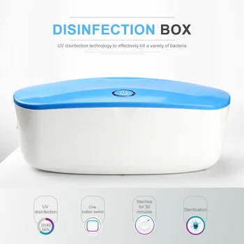 

Nail Tools Disinfection Box Sterilizer Led Nail Tweezers Disinfector