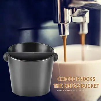 

Creative Coffee Knock Box Deep Bowl Coffee Grind Waste Bin Coffee Machine Recycled Bucket Recycling Bucket Grind Trash Bin