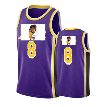 

Classical Collect NO. 8 Jersey Original Embroidery Knitting Sport Jersey Men's Famous Basketball Player Jerseys Sports Shirt Men