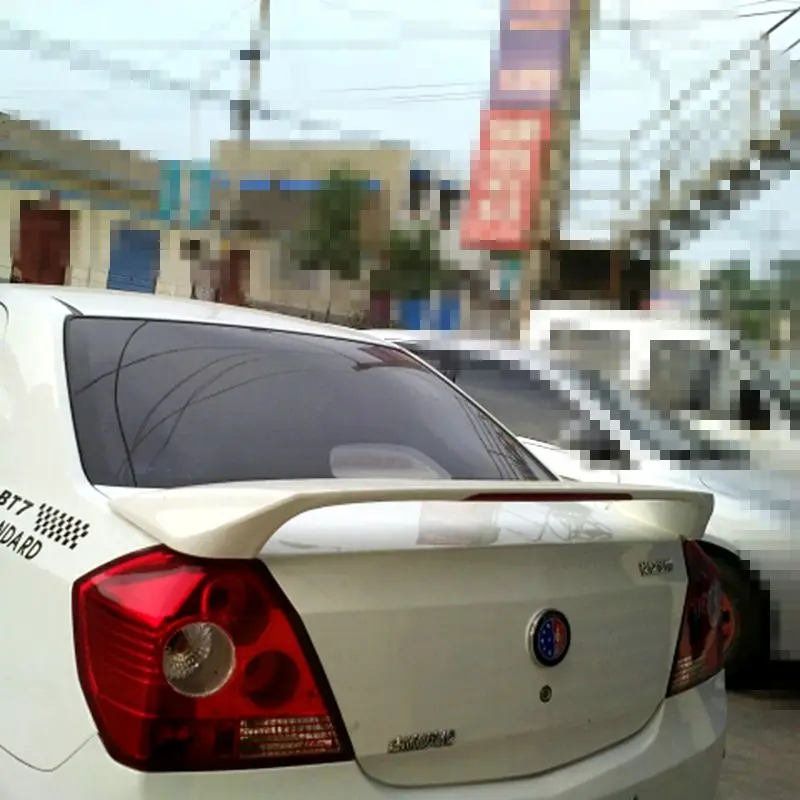 

UBUYUWANT FOR GEELY MK 2010-2013 rear trunk roof wing spoiler high quality with stop light ABS material spoiler for geely MK