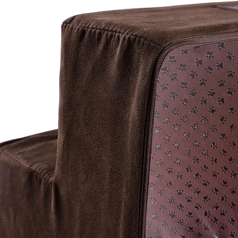 Лестница для домашних животных маленький домик собак 3 ступени нескользящая