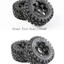 Передний и задний автомобильный для колес Стикеры для колеса шины Наборы для 1/5 Hpi Rovan КМ Baja 5b Rc автомобиль Запчасти