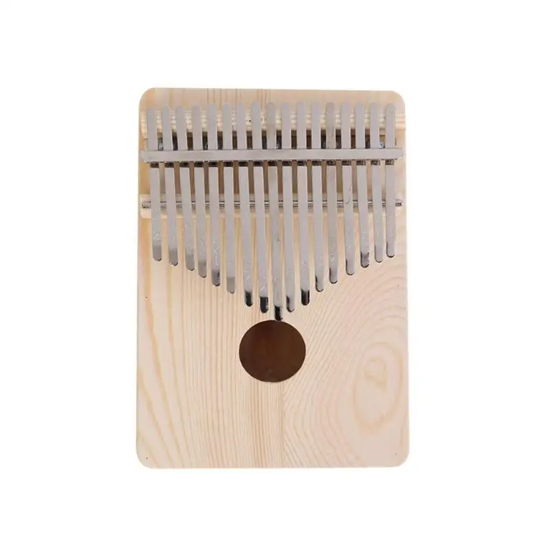 17 ключ Африканский калимба палец пианино деревянный Sanza Mbira калимба играть с гитарой DIY Дерево Белый эмбрион Музыкальные инструменты