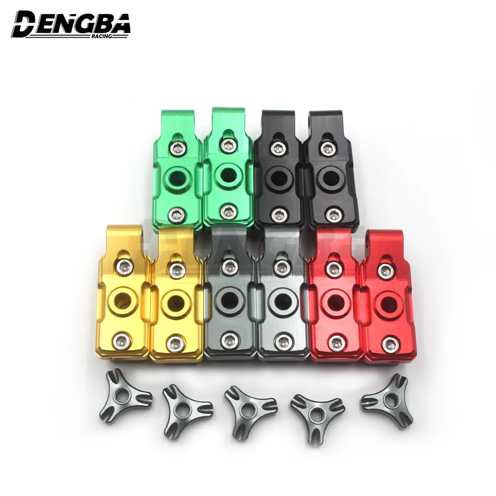 

For Kawasaki Ninja400 Ninja250 2018 2019 Motorcycle CNC Rear Fork Spindle Chain Adjuster Blocks Ninja 250 400 18 19