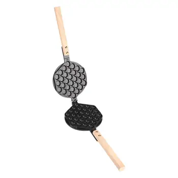 

Commercial Hongkong Eggs Bubble Waffle Machine Mould Eggettes Roller Baking Pan Iron Eggettes Mold Muffin Non-stick Plate