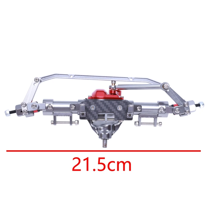 RC ось сплава прямой мост для 1/10 RC Гусеничный автомобиль осевой SCX10 90046 90047 обновленные части Титан