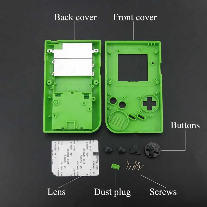 Юйси пластиковый корпус Замена ремонт пакет чехол для GameBoy классический для GB консоли