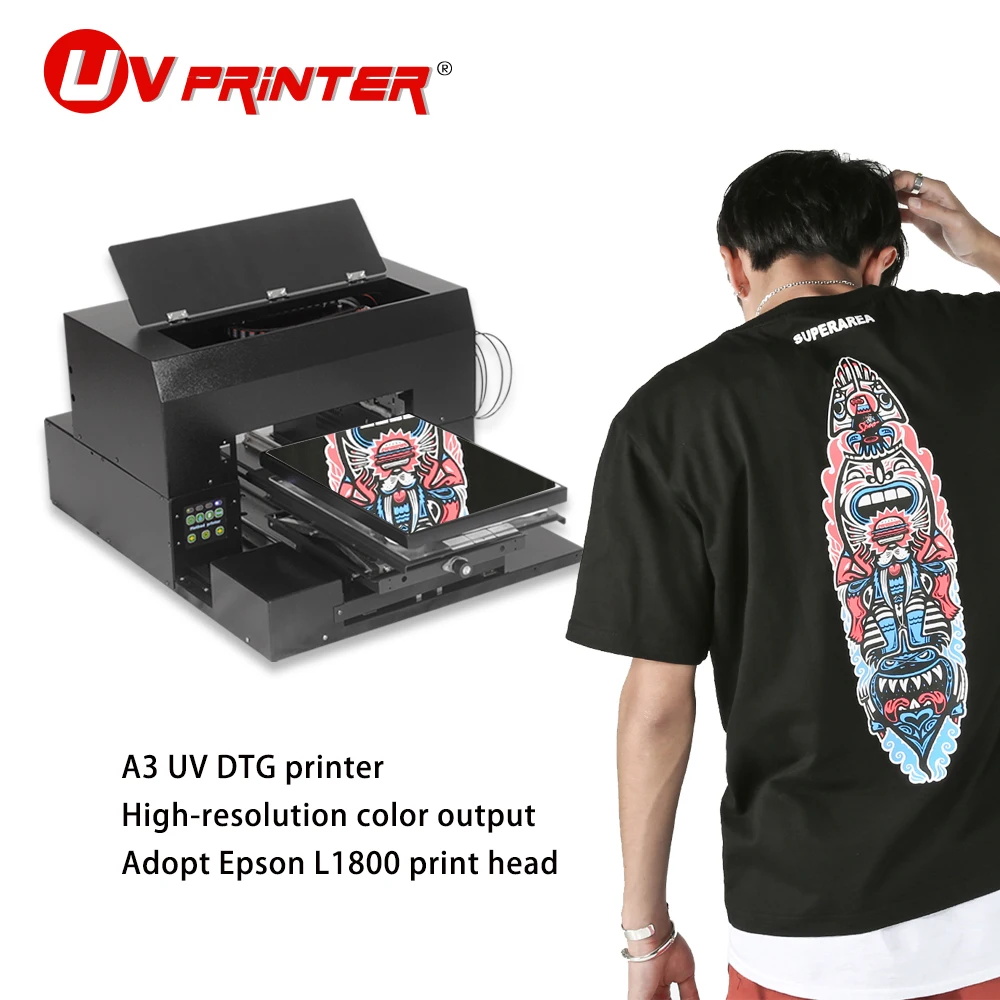 Procolored Dtg T Shirt Printing Machine A4 A3 Size Automatic Flatbed Uv  Printers Print Clothes Phone Case Wood Glass Stickers - Printers -  AliExpress