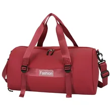 

Unisex Sports Fitness Bag Fashion Waterproof Women's Travel Bag Nylon Shoulder Bag Large Women's Handbag Sport Bag for Women Men