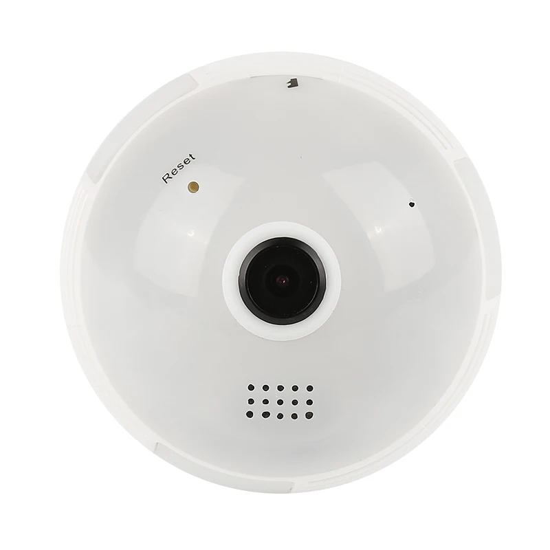 Панорамная лампа камера 1080P Full HD 2mp 360 градусов рыбий глаз Wi Fi беспроводной