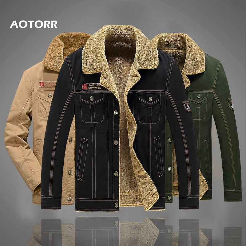 Мужские тактические флисовые куртки зимняя джинсовая куртка мужская армейская верхняя одежда с отложным воротником верхняя мужская военная куртка chaqueta hombre M-5XL