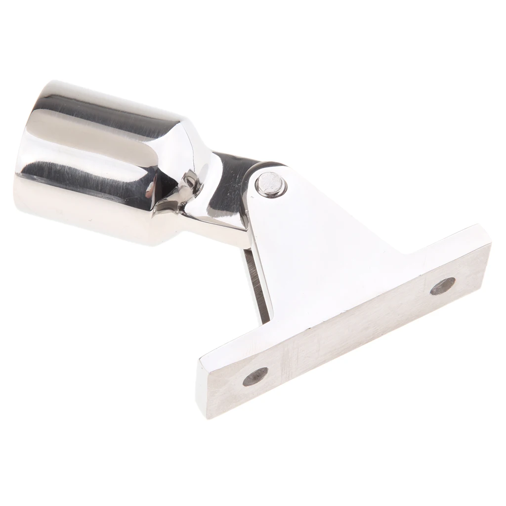 316 Boat Stainless Steel Bimini Top Marine Hardware Deck Hinge Mount