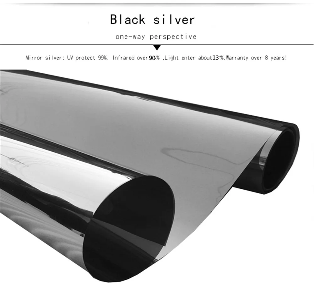 One Way Mirror Window Film Daytime Privacy Sun Blocking Reflective Self Adhesive Film Anti UV Heat Control Window Tint for Home One Way Mirror Window Film Daytime Privacy Sun Blocking Reflective Self Adhesive Film Anti UV Heat Control Window Tint for Home