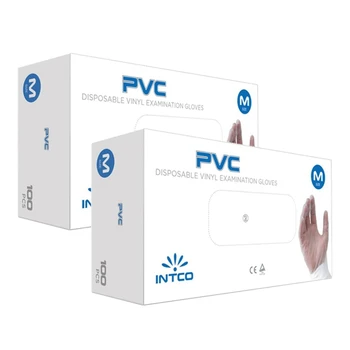 

200 Pcs Disposable Nitrile Glove Powder Free Examination Gloves Thickened Protective Gloves for Home Food Laboratory Use,M