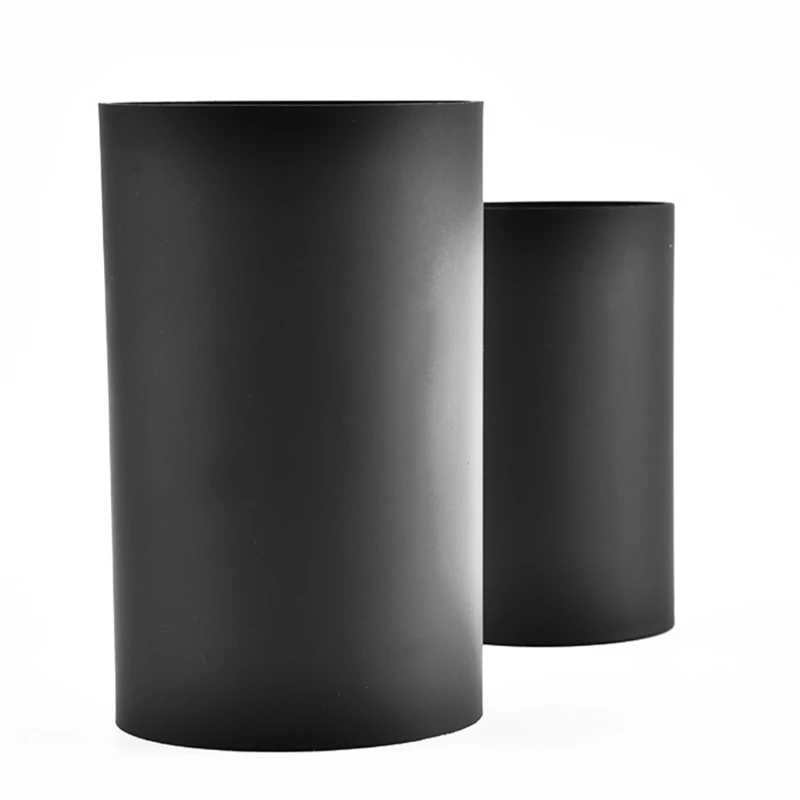 Kitchen Utensil Holder Black Plastic Cylinder Storage Tableware Drying Canister Cutlery Organizer Tools 6