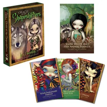 

Tarot Cards Oracle Of The Shapeshifters Educational Toys Board Games Party For Adult Children Playing Card Home Deck Table Game