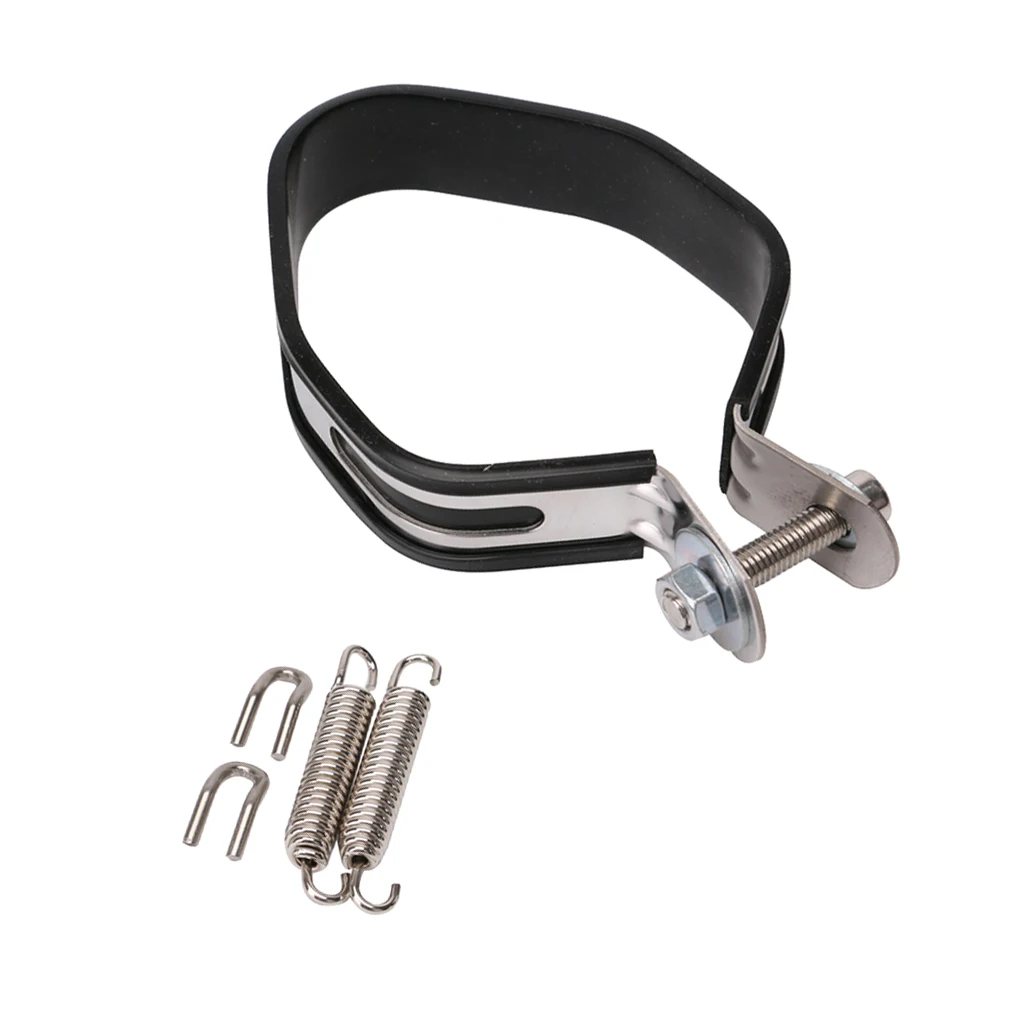 Universal Exhaust Bracket Clamp 3.3 Inch for Motorcycle Bike Scooter,1 Set
