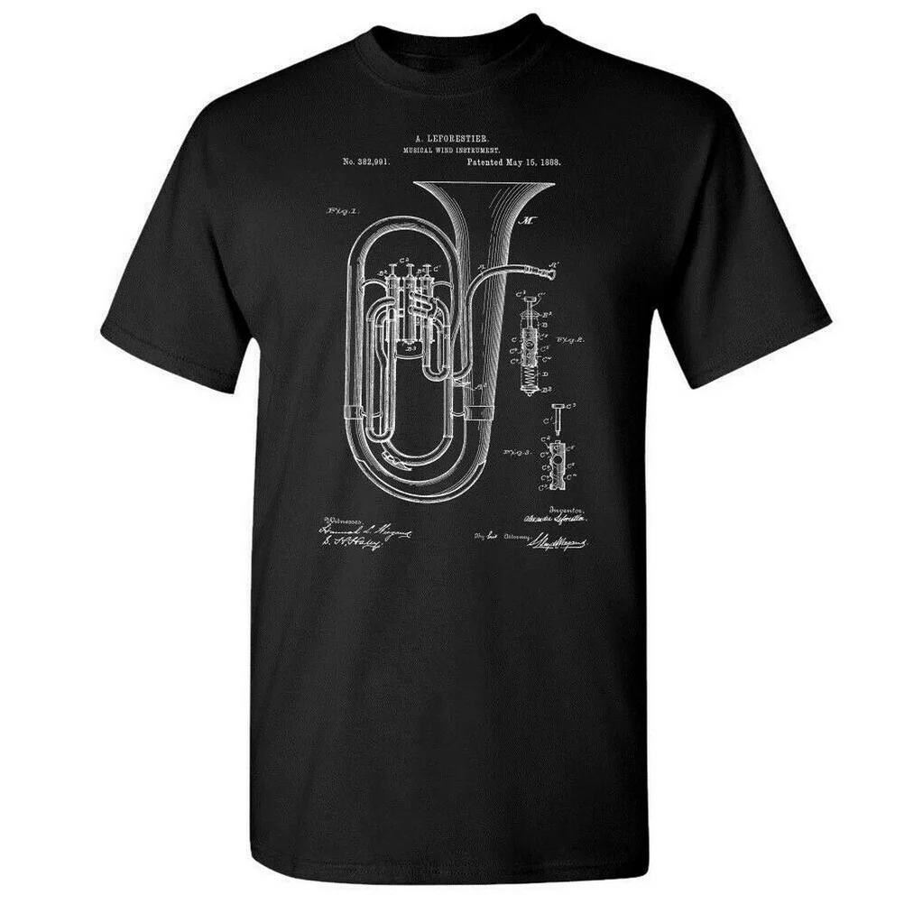 Футболка с надписью Concert Tuba Подарочная футболка Player режиссера брендовая одежда