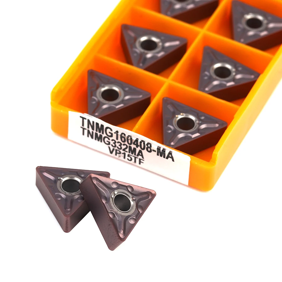 TNMG160408 MA VP15TF UE6020 US735 Carbide inserts External Turning Tool CNC Lathe turning inserts for stainless steel processing