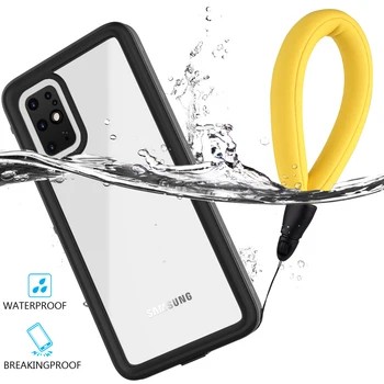 

For Samsung Galaxy S20 Plus 6.7 Case Transparent IP68 Waterproof 360 Degree Protection Shockproof Underwater Cover S20 Plus Case