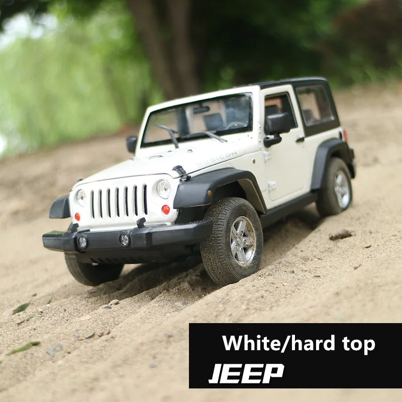 WELLY 1:24 Jeep Wrangler Hardtop автомобиль сплав модель автомобиля моделирование автомобиля украшение коллекция Подарочная игрушка Литье под давлением модель игрушка для мальчиков - Цвет: Wrangler