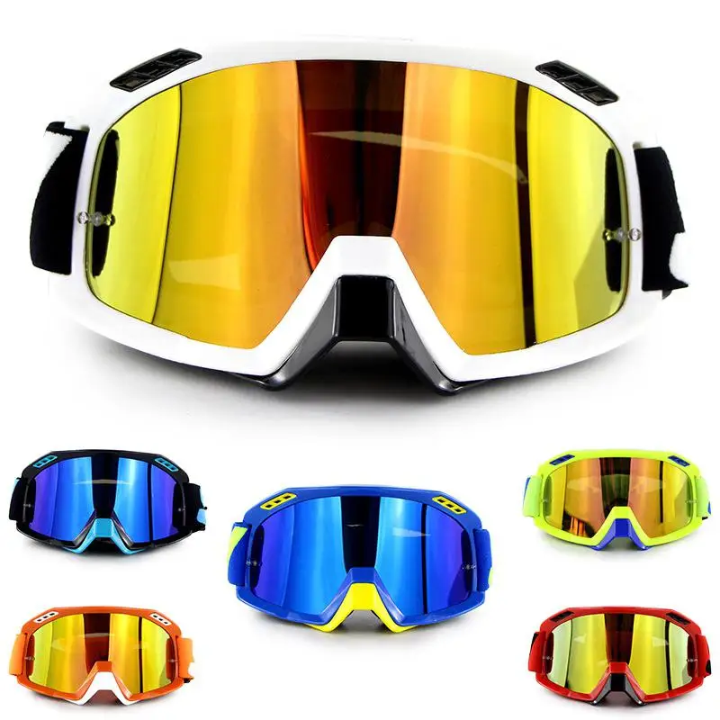

Outdoor Riding Ski Goggles Elastic Strap Goggles Eyeglasses for Motorcycle Helmet Cross-country Snowboard Skiing Goggles