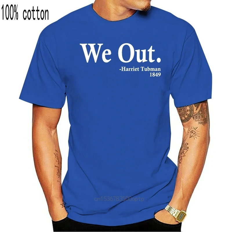 Мужская футболка WE OUT HARRIET TUBMAN 1849 футболки Женская | одежда
