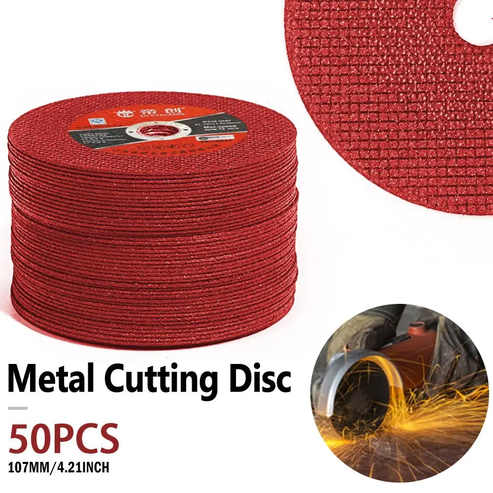 

50PCS Cutting Discs 100 Angle Grinder Stainless Steel Metal Grinding Wheel Resin Double Mesh Ultra-Thin Polishing Piece
