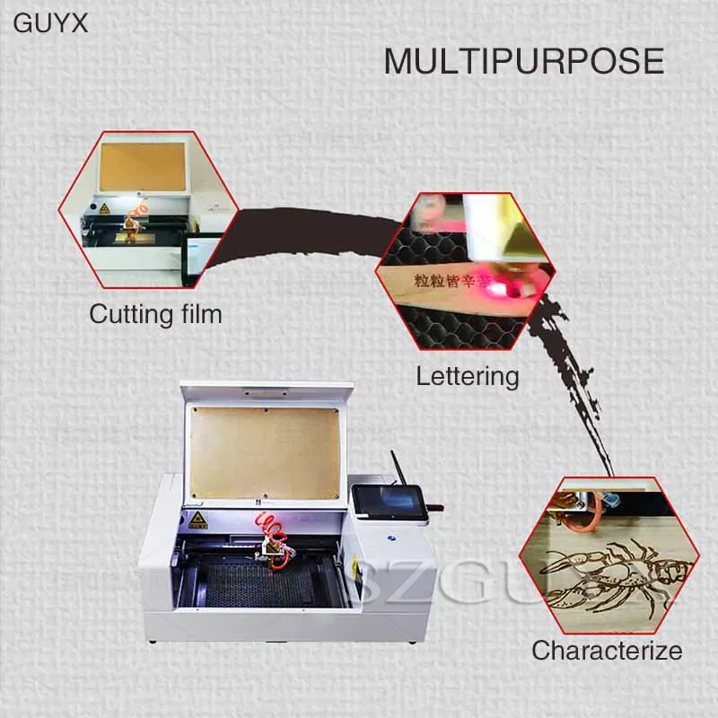 Automatic computer laser cutting machine mobile phone film cutting nano film explosion proof film m