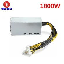

APW3++ APW7 1800W Server Power Supply Mining PSU For Bitmain Antminer 12V 10x PCI-E 6 Pin Mining GPU