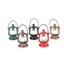 

1PCS Hot Sale 1:6 Scale Retro oil lamp Doll Food Kitchen living room Accessories Dollhouse Miniature Toy 23mm*43mm