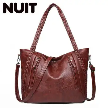 

Luxury Vintage Handbags Fashion Weaving Soft Leather Women Bag Designer Shoulder Bags For Women Casual Large Capacity Totes Bag
