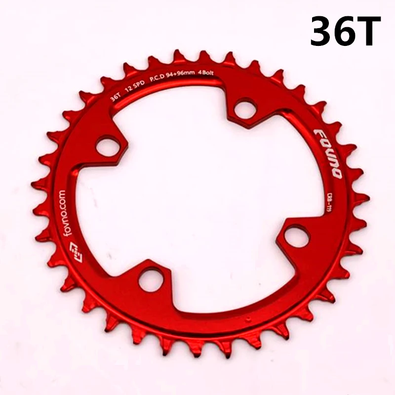 Инструмент для демонтажа цепи велосипеда(колеса 94/96 BCD 32/34/36/38T Круглый звезду MTB горный велосипед звездочка/цепь рукоятка колеса черного и красного цвета