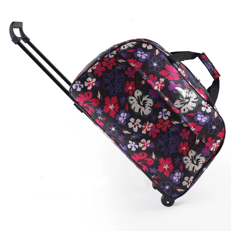 JULY'S SONG Luggage Bag Travel Duffle Trolley bag Rolling Suitcase Trolley Women Men Travel Bags With Wheel Carry-On bag