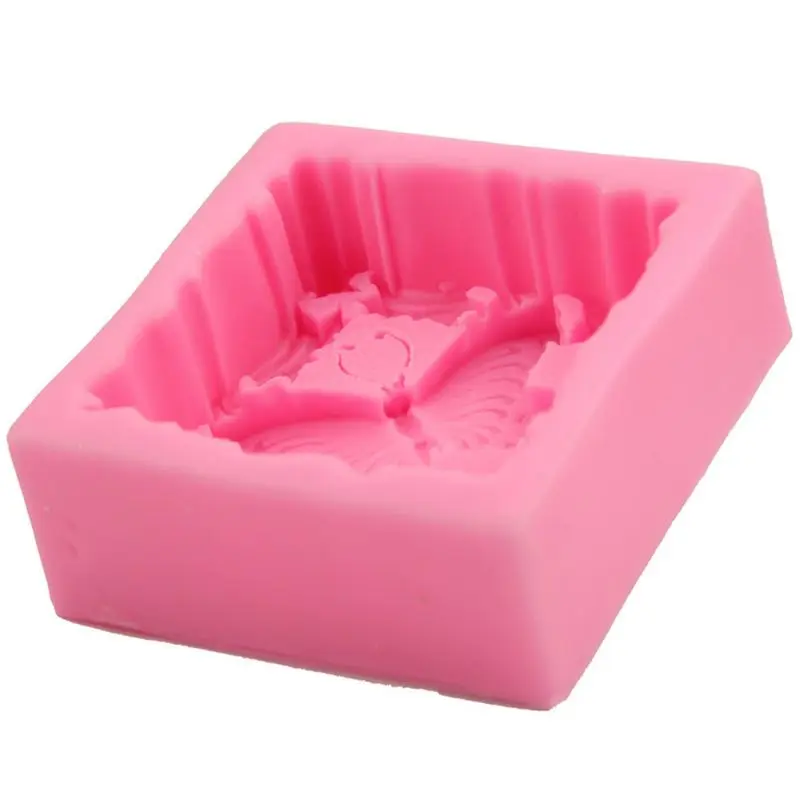 3D цветок Силиконовое Мыло Плесень DIY глина свеча приготовления торта шоколада украшения плесень выпечки инструмент
