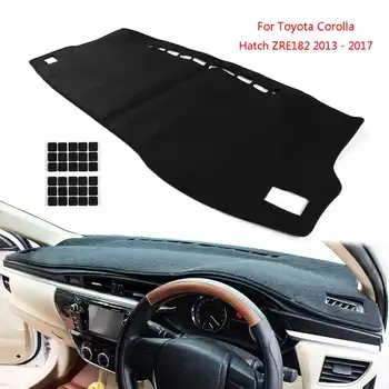 

Car Dashboard Mat Sun Cover Dashmat For Toyota Corolla Hatch ZRE 182 2013-2017 Anti-UV Sun Shade Pad Carpet Car Accessories