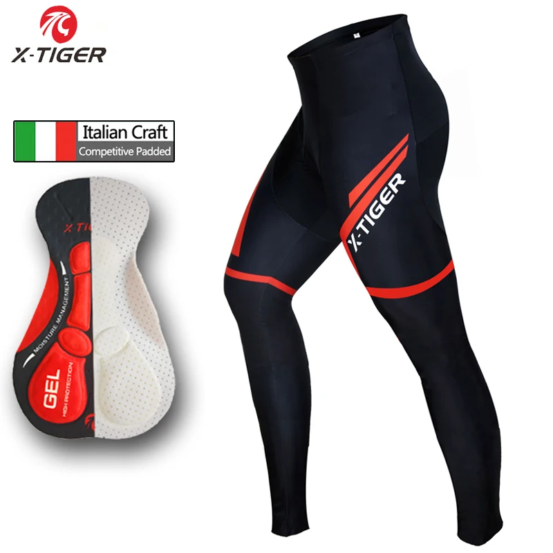 Cycling Shorts X-TIGER Мужская зимняя профессиональная велосипедная футболка с длинным рукавом, теплый флисовый велосипедный костюм, одежда для велоспорта, комплект одежды для велоспорта - Цвет: Cycling Shorts
