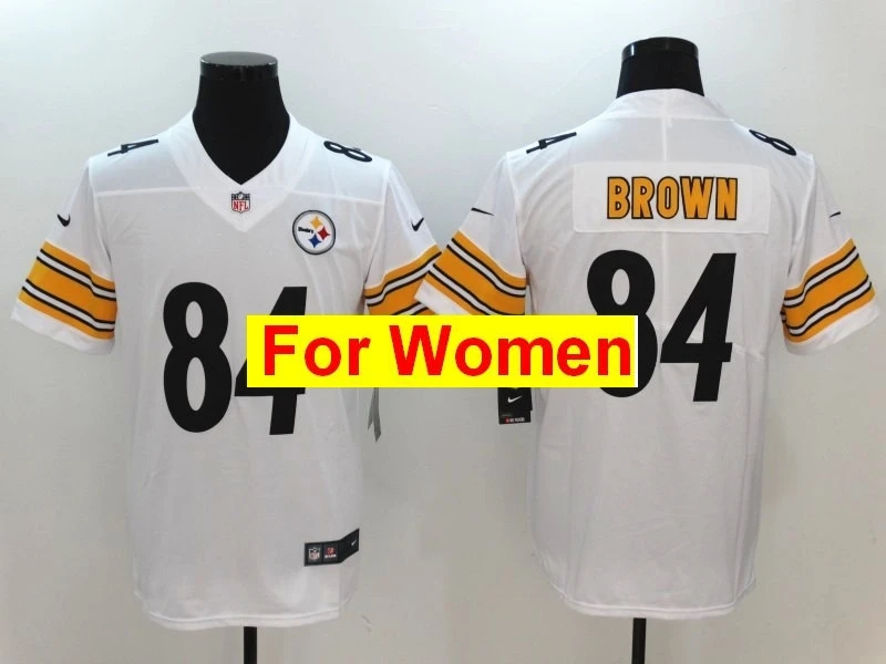 Женщины Питтсбург Бен роэтлисбергер Antonio коричневый T.J. Watt JuJu Smith-Schuster Black Alternate Vapor Untouchable Limited Jersey - Цвет: Бежевый
