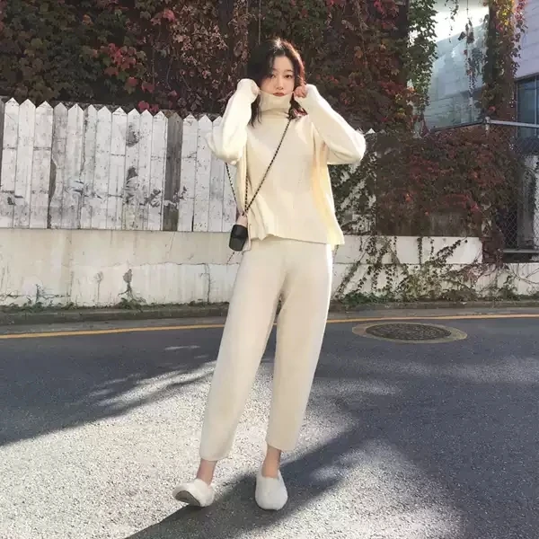 Rice white suit Осеннее Новое поступление, Осеннее модное платье в стиле знаменитостей королевской старшей сестры трилла, легкое ветровое платье с полями, комплект из двух предметов - Цвет: Rice white suit