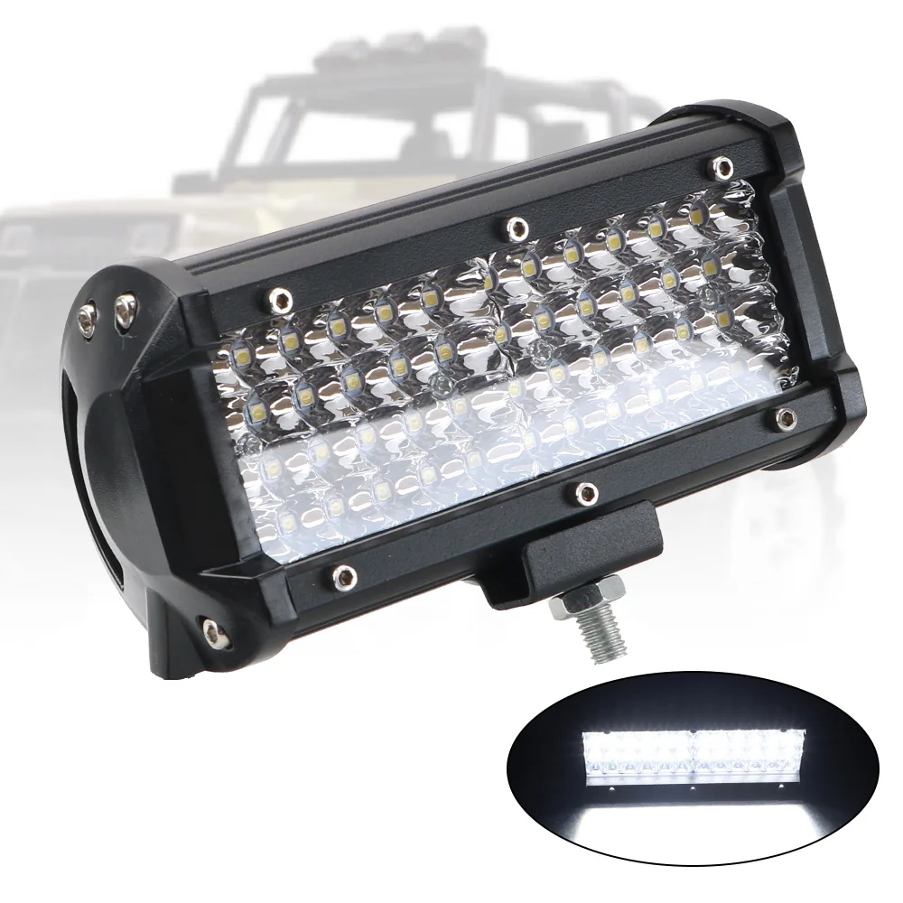 Faretto 6000K Led Light Led Work Light Super Bright 7 "144W 10800Lm Per Trattori Bar Offroad Boat Car Truck Atv Suv 4X4