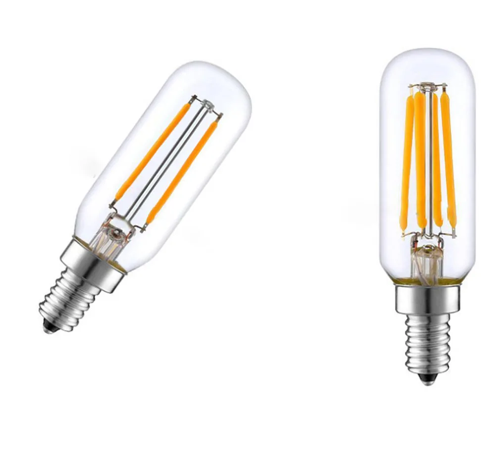Edison ampoule LED E14 T25 4W 8W 12W, lampe à Filament de hotte de