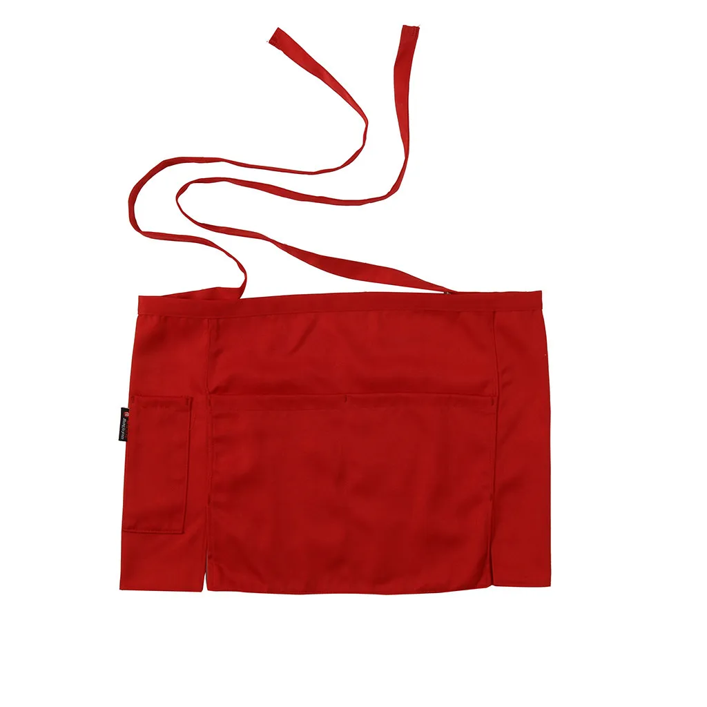 Waist Short Apron Hotels Restaurant Cafe Waiters and Waitresses Uniforms Bar Pub Sleeveless Chefs Aprons mutfak aksesuarlari