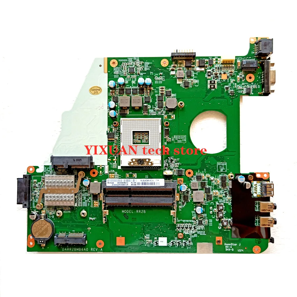 Четыре источника ESHAKHARE для материнской платы ноутбука AR1-H2 RR2 LS550/D DA0FF2MB6E1REV: E HM55 DDR3 тестовая работа