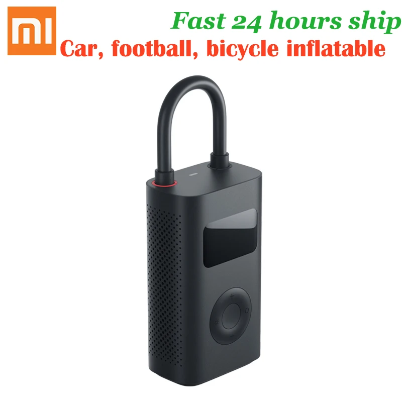 Оригинальный надувной насос Xiaomi treasure с цифровым мониторингом встроенный