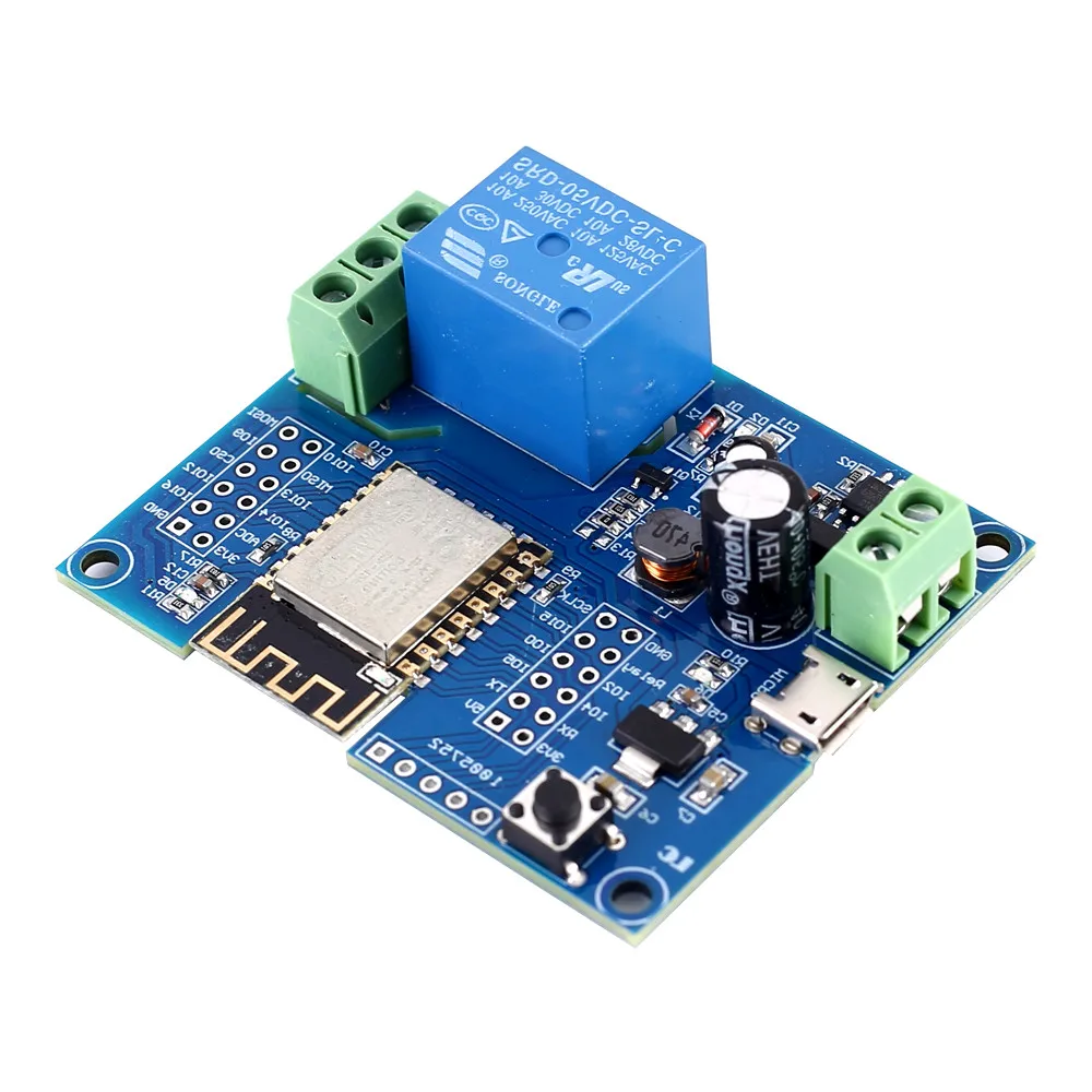 Беспроводной Wi Fi релейный контроллер ESP8266 модуль для IOT приложения умного дома