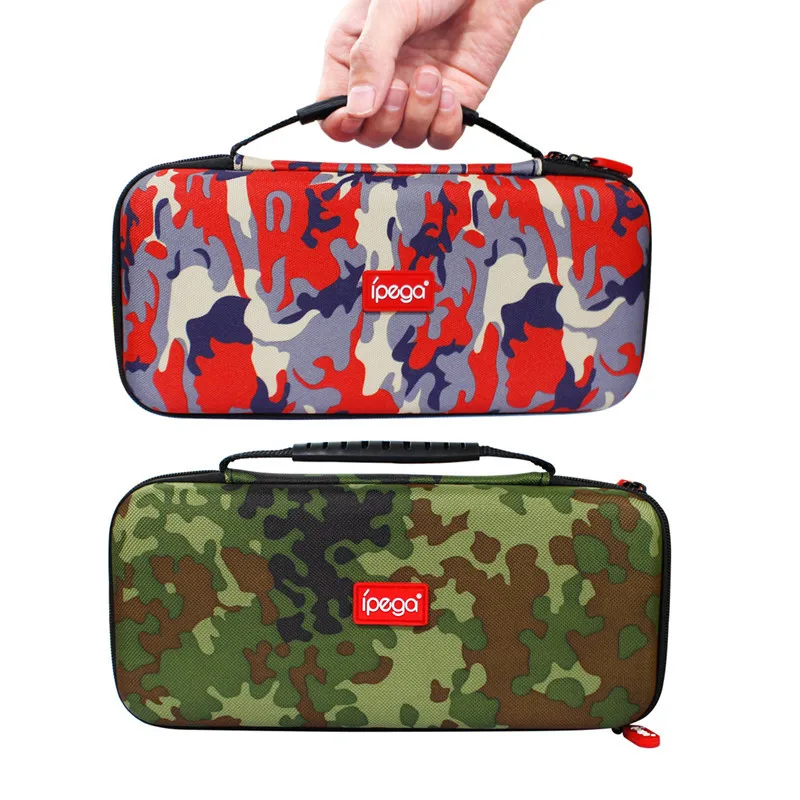 

Switch Mainframe Camouflage Storgage Bag NS Hand Storage Protective Bag Carrying Case Compressive Zipper Bag with Dissection