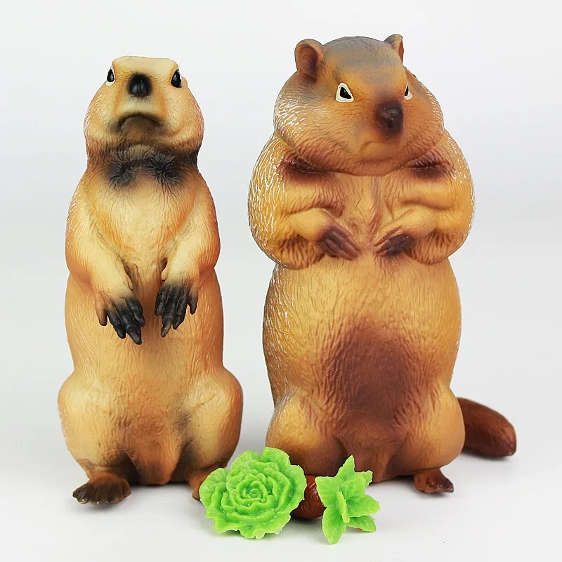 Горячая Распродажа, модель диких животных, модель сети Red Marmot, пластиковая твердая детская игрушка, украшение, подарок